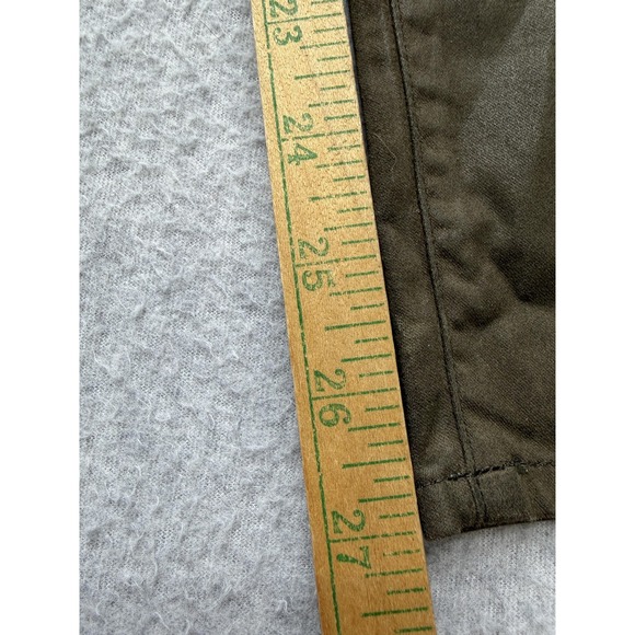 FRAME Jeans Womens 27 Olive‎ Le High Skinny Military Coated High Rise Denim - Picture 9 of 15